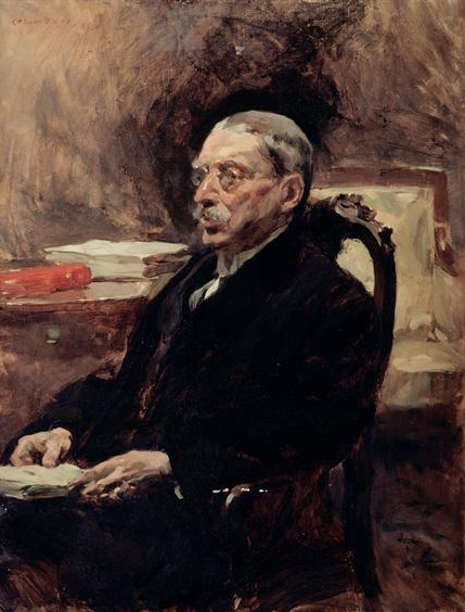 Retrato de Teixeira de Queiróz, 1914, Columbano Bordalo Pinheiro