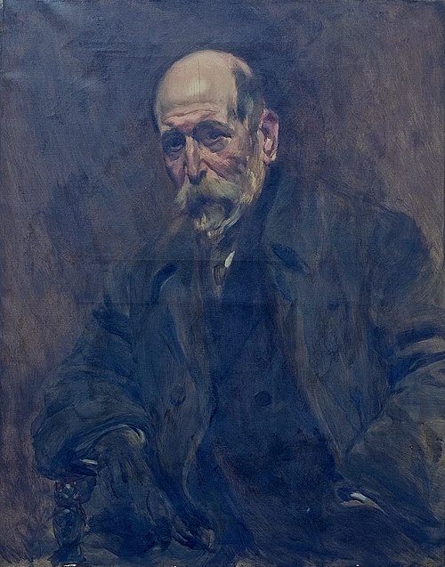 Retrato de Henrique Lopes Mendonça, 1920, Columbano Bordalo Pinheiro