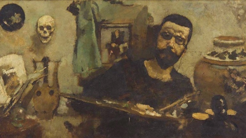 Auto-retrato, 1884, Columbano Bordalo Pinheiro