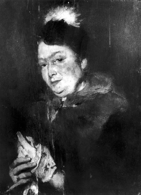 A luva branca, 1901, Columbano Bordalo Pinheiro
