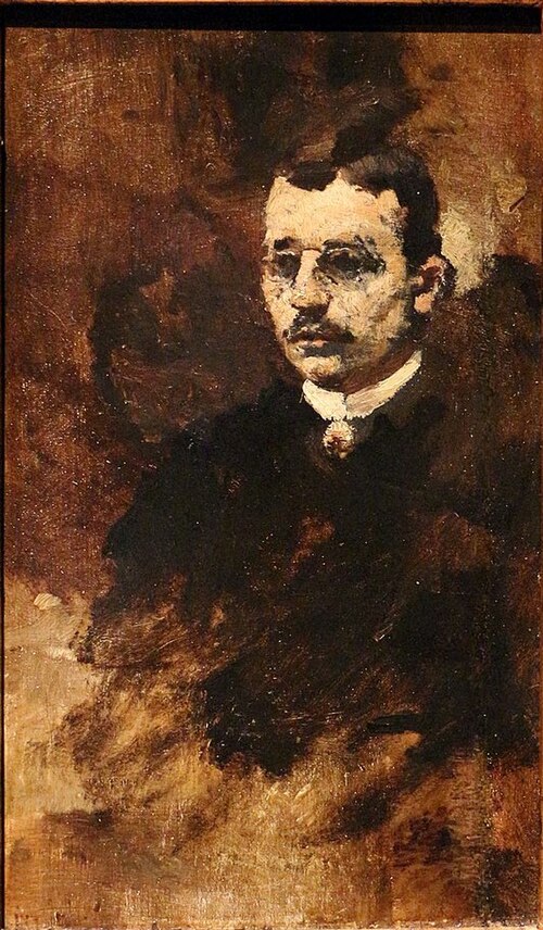 Portrait of the 1st Viscount Azevedo Ferreira, 1881, Columbano Bordalo Pinheiro