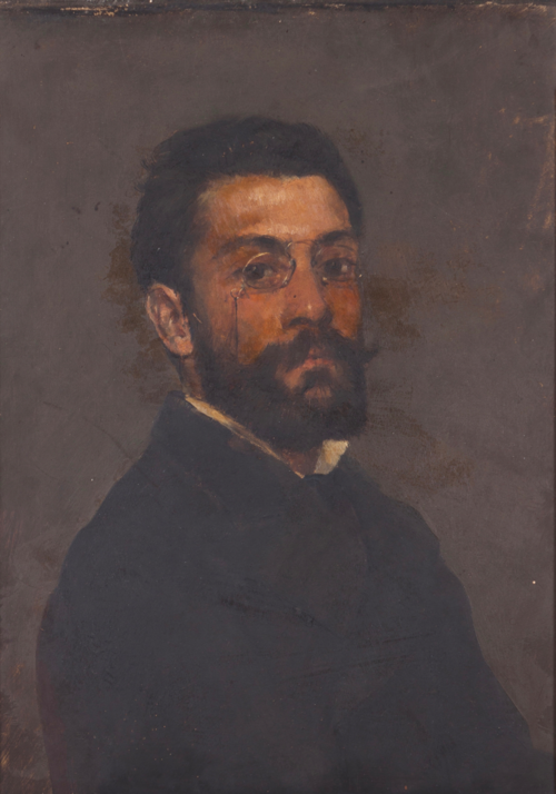Retrato de António Maria de Bettencourt Rodrigues, 1900, Columbano Bordalo Pinheiro