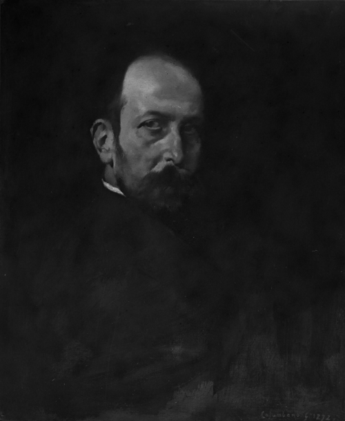 Retrato de Henrique Lopes de Mendonça, 1892, Columbano Bordalo Pinheiro