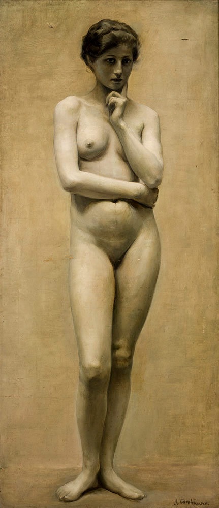 Nu debout., 1895, Maria Chmielowska