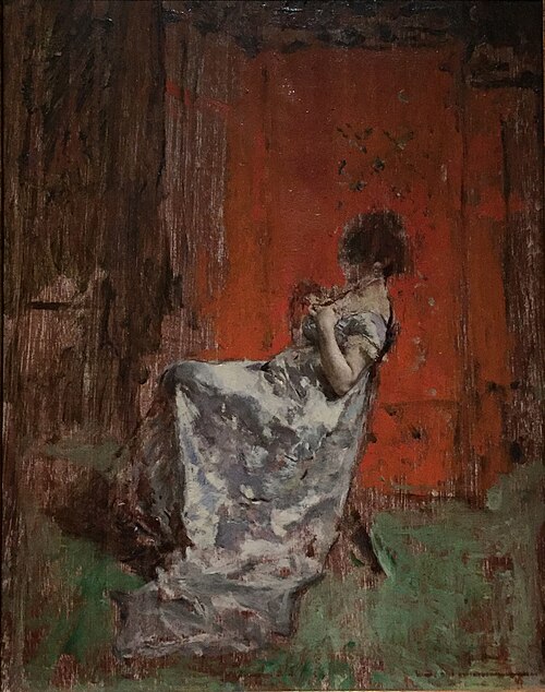 Figure de femme assise, 1870, Mariano Fortuny y Madrazo