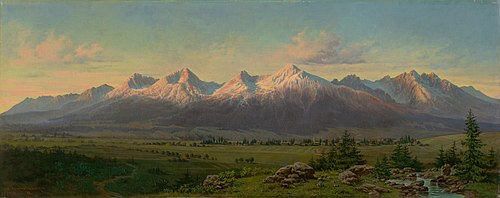 Vysoké Tatry, 1887, Ferenc Klimkovics