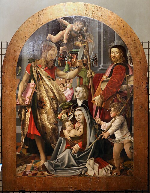 Madonna della Pergola, , Bernardo di Antonio Detti