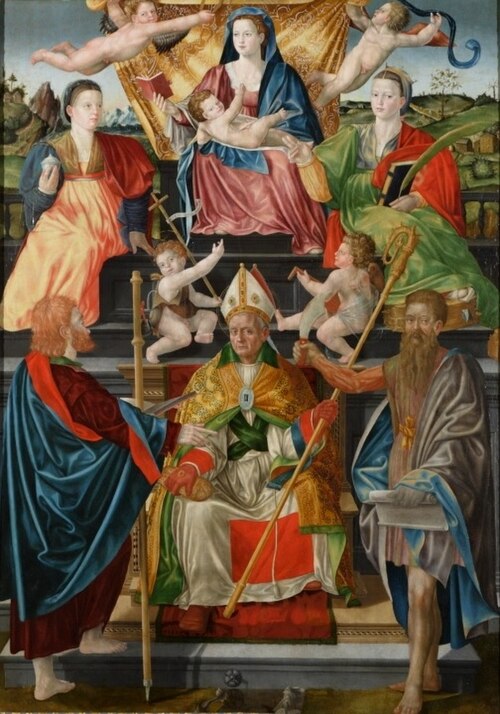 Sacra Conversazione, 1550, Bernardo di Antonio Detti