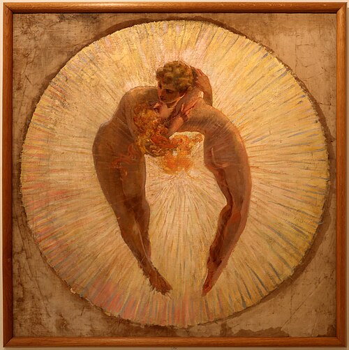 Amor and Psyche, , Adolfo de Carolis