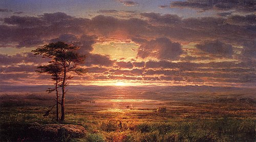 Solitude, 1855, Louis Rémy Mignot