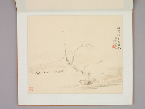 黄易无声诗意图册, , Huang Yi