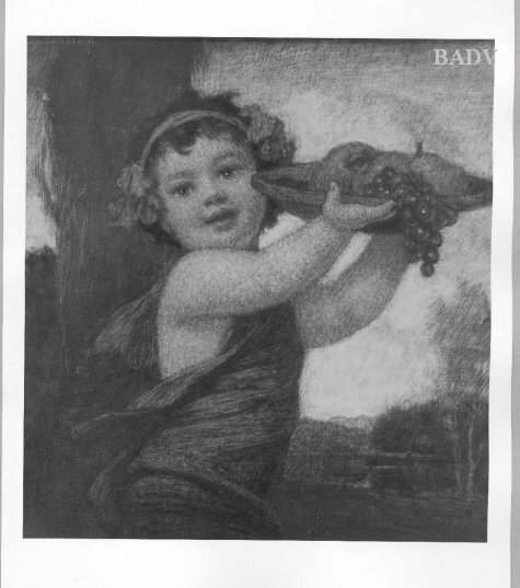 Little girl with bowl, 1886, Ludwig von Zumbusch