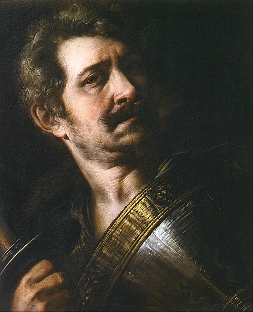 Self-portrait in armour, 1615, Giulio Cesare Procaccini