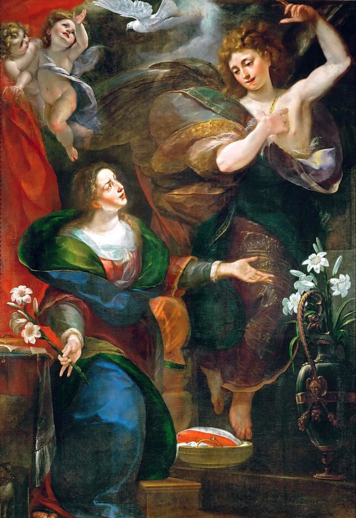L'Annonciation, 1620, Giulio Cesare Procaccini