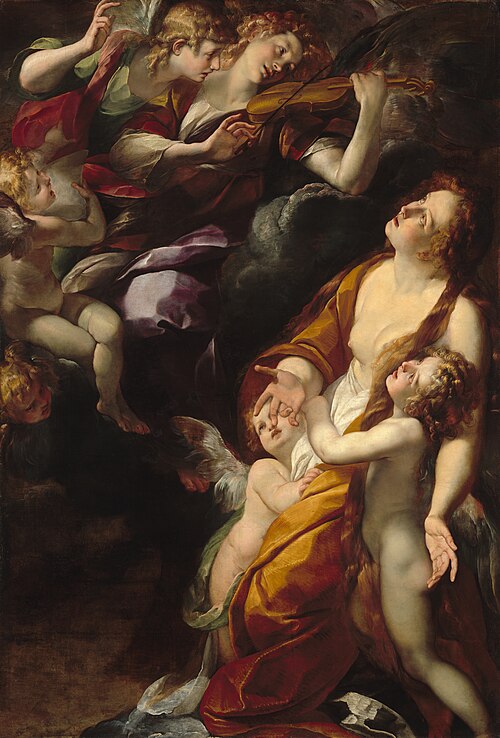 The Ecstasy of the Magdalen, 1618, Giulio Cesare Procaccini