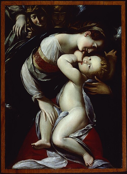 Virgin and Child with Angels, 1610, Giulio Cesare Procaccini