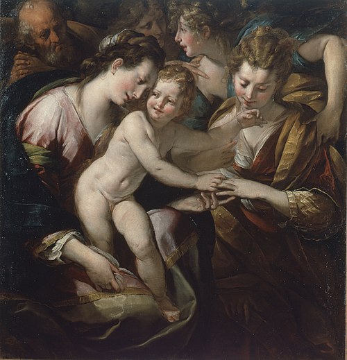 Mystic Marriage of Saint Catherine, 1650, Giulio Cesare Procaccini