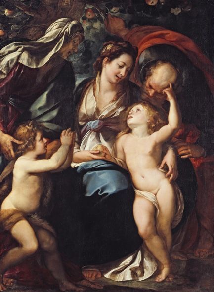 Heilige Familie, 1587, Giulio Cesare Procaccini