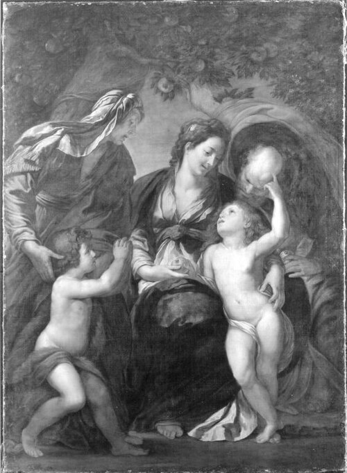 Heilige Familie, 1587, Giulio Cesare Procaccini