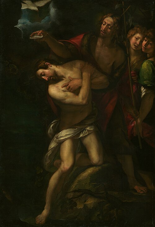 The Baptism of Christ, , Giulio Cesare Procaccini