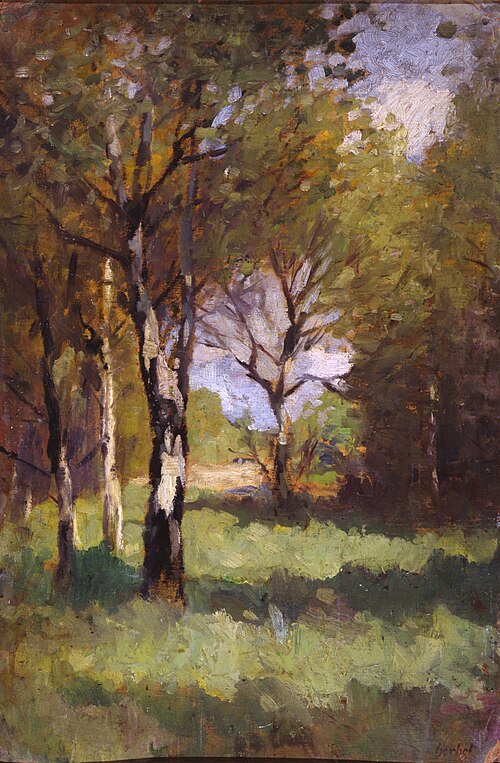 Birches, 1885, Thomas Herbst