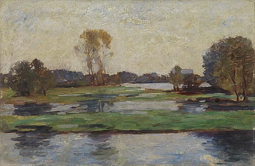 Landschaft, 1900, Thomas Herbst