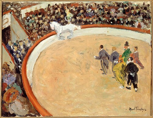 Le cirque Médrano, boulevard Rochechouard, 1907, Louis Abel-Truchet