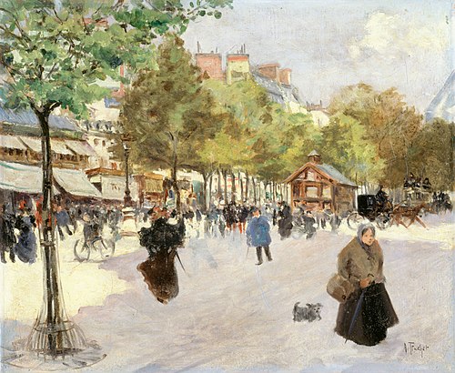 Le boulevard de Clichy, 1895, Louis Abel-Truchet
