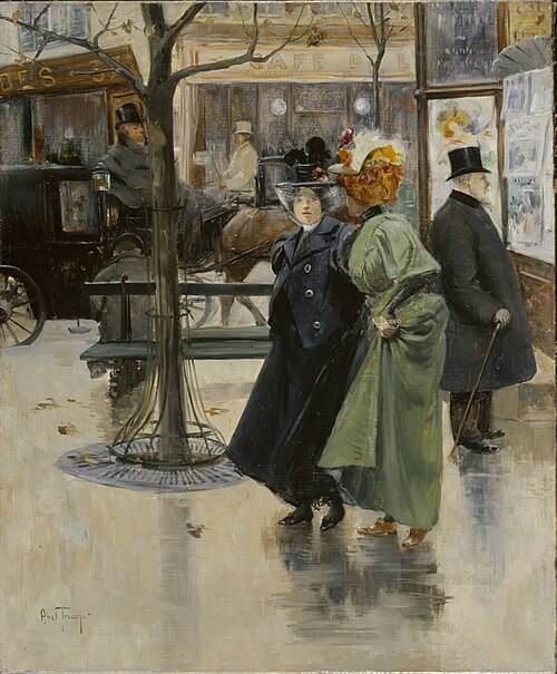 Sur les Boulevards (P2735), 1895, Louis Abel-Truchet