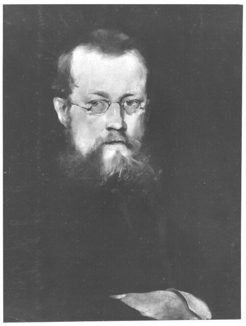 Der Maler Marcus Grönvold, 1878, Gabriel Schachinger