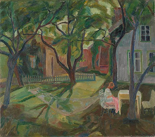 From the Glennegarden in Borre, 1919, Einar Sandberg