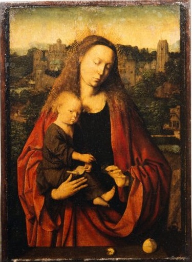 Virgin and Child with inkwell, 1520, Maître de la Madone André