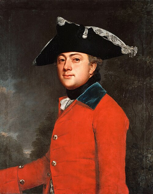 Brigade Major Georg Heinrich Beerhorst, 1760, Christoph Friedrich Reinhold Lisiewski