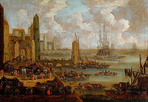 Seaport Scene, , Pieter Bout
