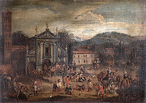 Italian Piazza, , Pieter Bout