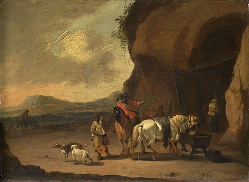 The way station, 1694, Pieter Bout