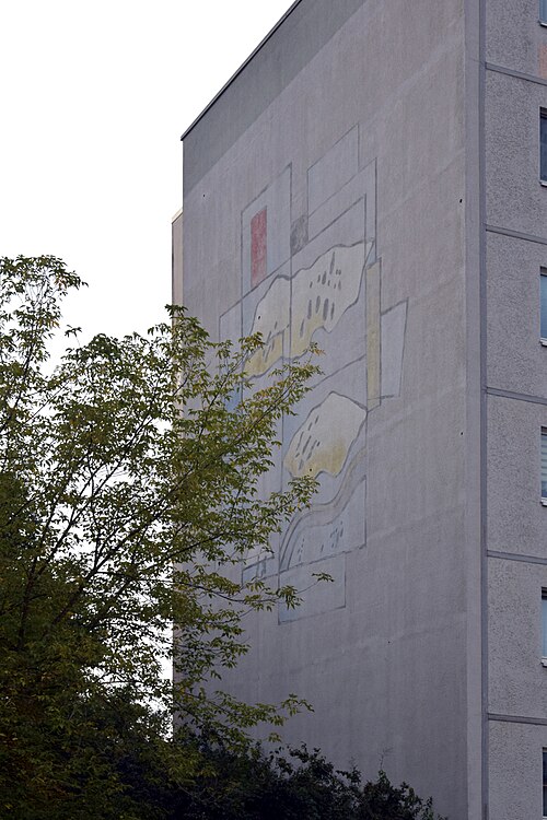 Komposition mit Wolken, 1999, Lothar Gericke