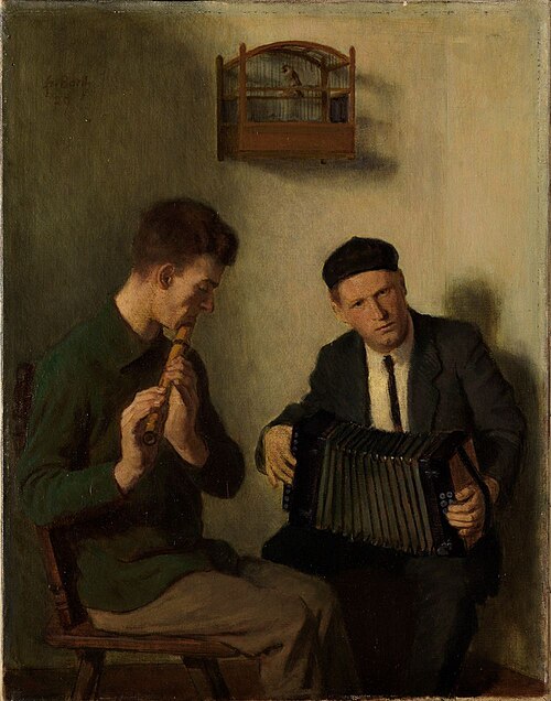Musikanten, 1929, Friedrich Barth