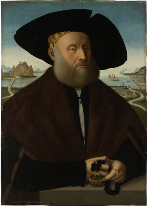 Portrait of Heinrich (?) vom Rhein zum Mohren, 1590, Conrad Faber von Creuznach