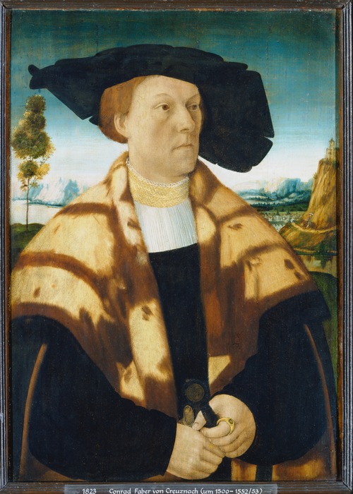 Portrait of Johann Stralenberg, 1526, Conrad Faber von Creuznach