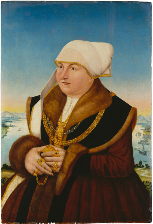 Portrait of a Lady from the Stralenberg Family (?), 1545, Conrad Faber von Creuznach