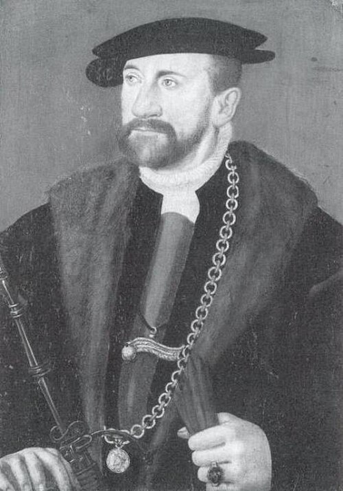 Portrait of a Young Man, 1545, Conrad Faber von Creuznach