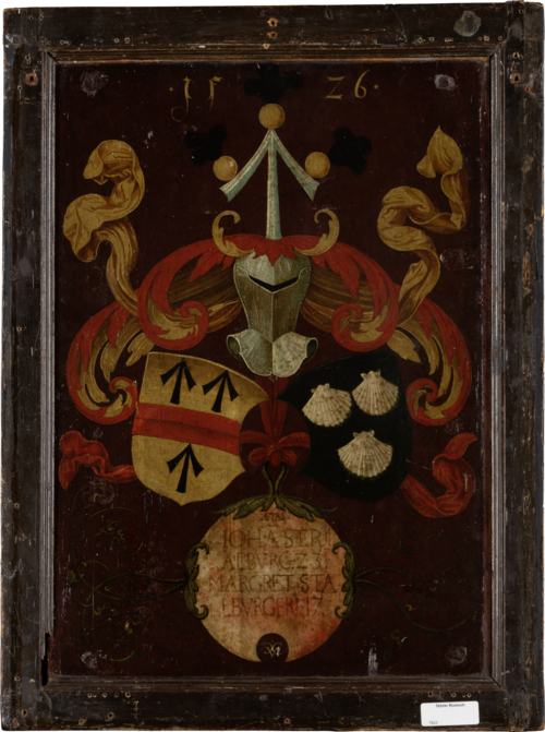 Alliance Coat of Arms Stralenberg/Stalburg, 1526, Conrad Faber von Creuznach