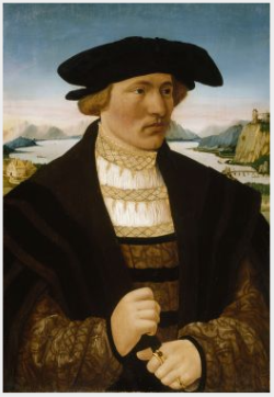 Portrait of Heinrich Knoblauch, 1529, Conrad Faber von Creuznach