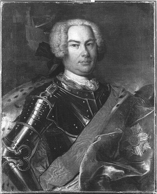 Christian III, Prince of Zweibrücken-Birkenfeld, 1729, Conrad Mannlich