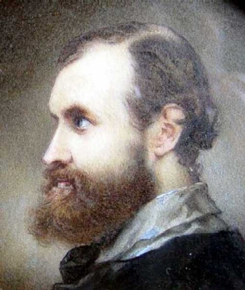 Portrait de Charles Gounod, 1856, Claire Pillaut