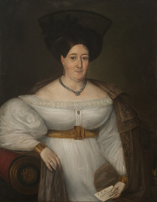 Candelaria Somellera de Espinosa, 1830, Jacobo Lorenzo Fiorini