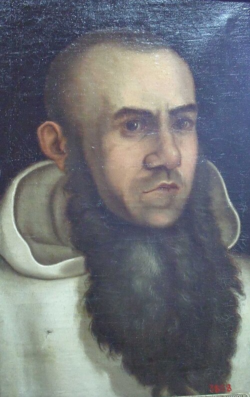 Retrat de monjo, 1800, Luis Muñoz