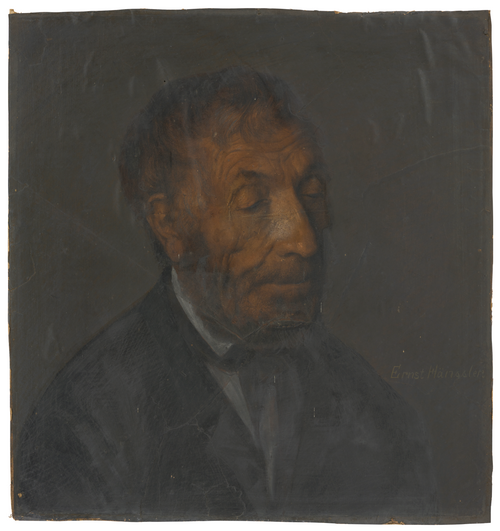 Portrait en buste d’un vieil homme, , Ernst Hänssler
