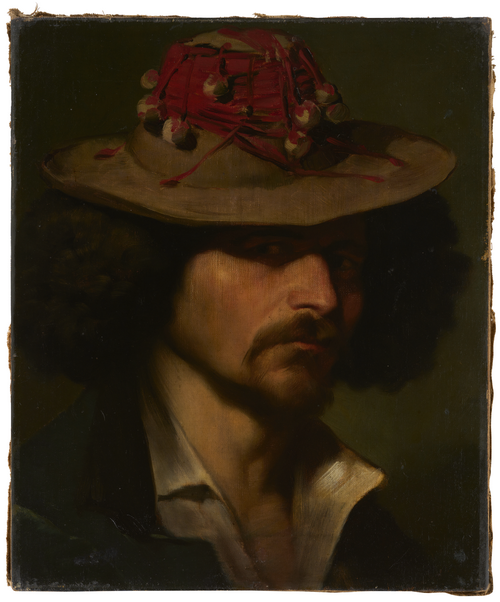 Portrait d’un Italien, 1878, Ernst Hänssler